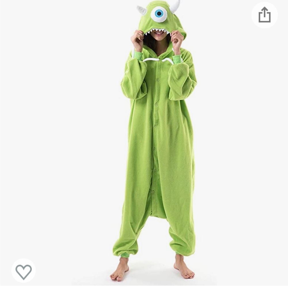 Monsters Inc. Mike Wazowski One Piece Costume